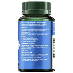 (PRE ORDER) Nature's Own Milk Thistle 35000mg 60 Capsules shelf life 2yrs